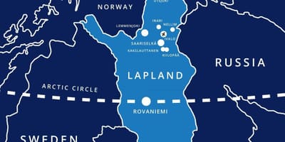 Kartta saariselka Suomi