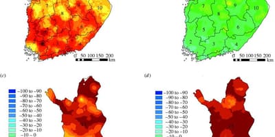 Kartta Suomen ilmasto