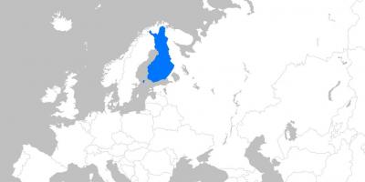 Suomi on euroopan kartta