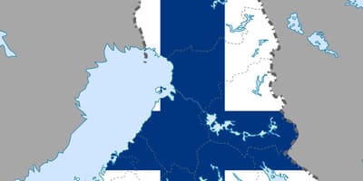 Suomen kartta flag