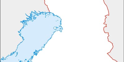 Tyhjä kartta Suomen