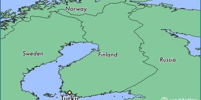 Kartta turku Suomi